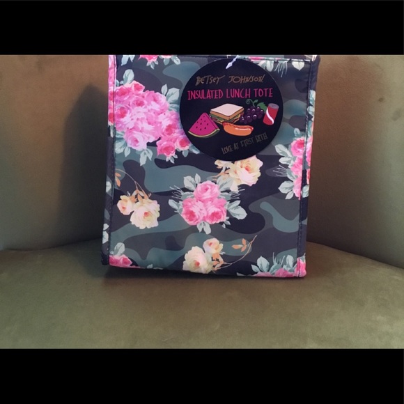 Betsey Johnson lunch/makeup bag. New with tags. - Picture 2 of 3